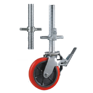 Roulette D'échafaudage Metaltech M-MBC8 – 20,3 Cm (8") – Double Verrouillage, Capacité 750 Lbs – Pour Cadre Standard Ou Arche
